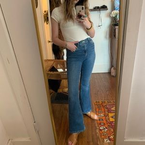 Topshop Jamie Flare Jeans